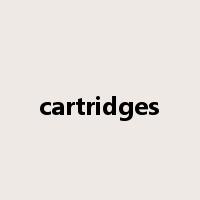 cartridges是什么意思