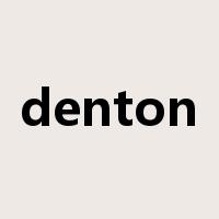 denton是什么意思