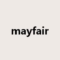 mayfair是什么意思