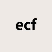 ecf是什么意思