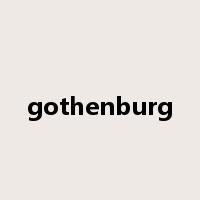 gothenburg是什么意思