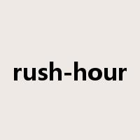 rush-hour是什么意思