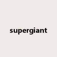 supergiant是什么意思