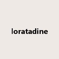 loratadine是什么意思