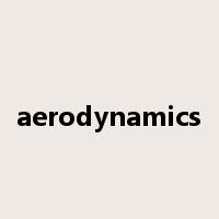 aerodynamics是什么意思