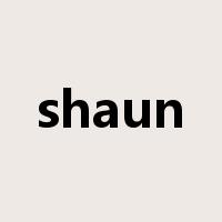 shaun是什么意思