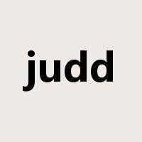 judd是什么意思