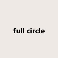 full circle是什么意思