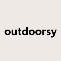 outdoorsy是什么意思