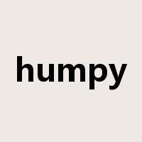 humpy是什么意思