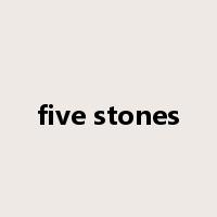 five stones是什么意思