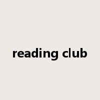 reading club是什么意思