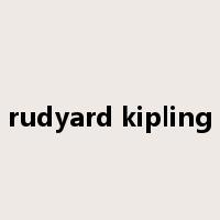 rudyard kipling是什么意思