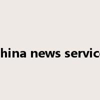 china news service是什么意思