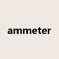 ammeter是什么意思