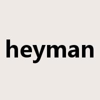 heyman是什么意思