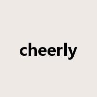 cheerly是什么意思