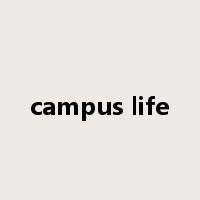 campus life是什么意思