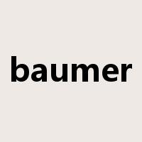 baumer是什么意思