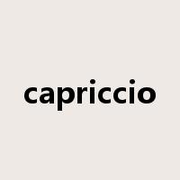 capriccio是什么意思