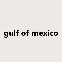 gulf of mexico是什么意思