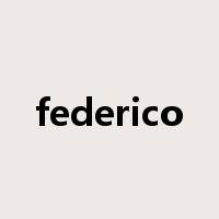 federico是什么意思