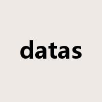 datas是什么意思