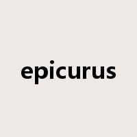 epicurus是什么意思