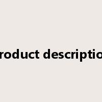 product description是什么意思