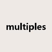 multiples是什么意思