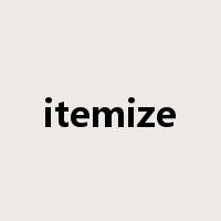itemize是什么意思