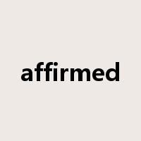 affirmed是什么意思