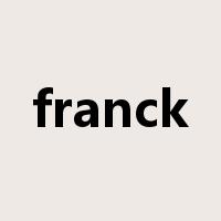 franck是什么意思