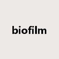 biofilm是什么意思