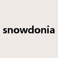 snowdonia是什么意思