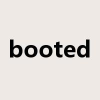 booted是什么意思
