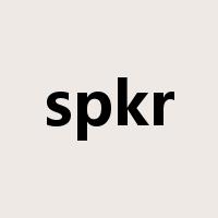 spkr是什么意思