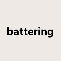 battering是什么意思