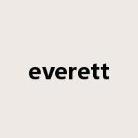 everett是什么意思