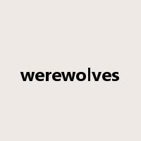 werewolves是什么意思