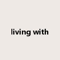 living with是什么意思