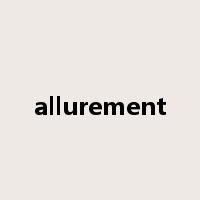 allurement是什么意思