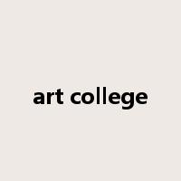art college是什么意思