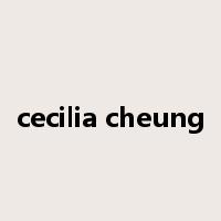 cecilia cheung是什么意思