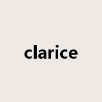 clarice是什么意思