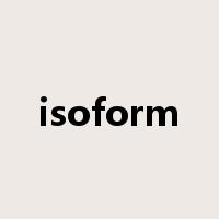 isoform是什么意思