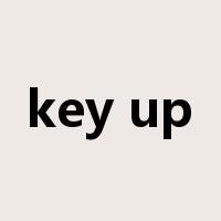 key up是什么意思