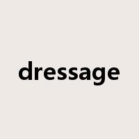 dressage是什么意思