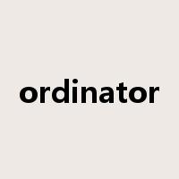 ordinator是什么意思