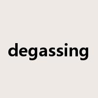 degassing是什么意思